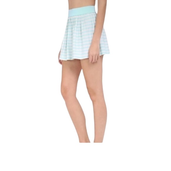🌺KATE SPADE Mini Skirt Nahant Shore Beach Coverup Blue White Size Large🌺 - Picture 3 of 4